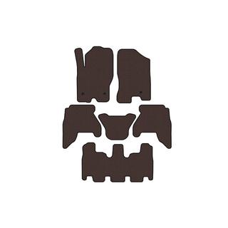 Gumové autokoberce Carsuit V1 (3 řady, hnědá, 2010-2014) Nissan Pathfinder R51 2005–2014 fotografie 1