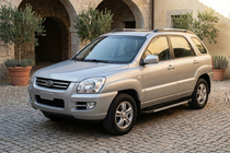 Kia Sportage 2004–2010 Boční prahy RedLine V1 (2 ks, hliník) fotografie 1