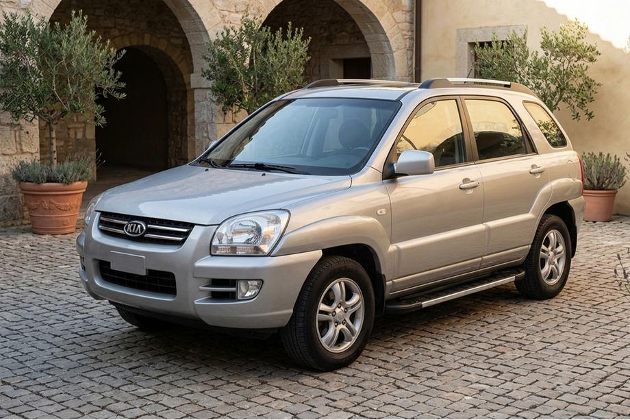 Kia Sportage 2004–2010 Boční prahy RedLine V1 (2 ks, hliník) Image