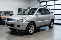Kia Sportage 2004–2010 Boční nášlapy Duru (2 ks, hliník) fotografie 1