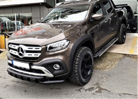 Mercedes X-Class 2017–2020 Přední ochranná tyč Gronder (černá, 70 mm) fotografie 1