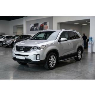 Boční prahy Allmond Black (2 ks, hliník) Kia Sorento II XM 2009–2014 fotografie 1