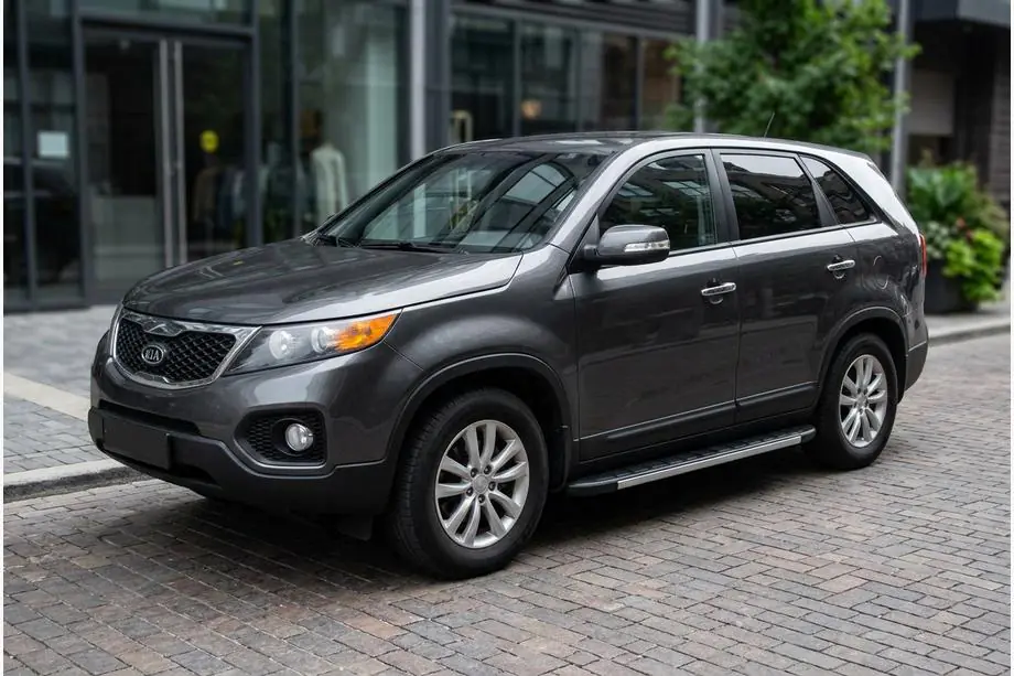 Kia Sorento II XM 2009–2014 Boční nášlapy Duru (2 ks, hliník) Image