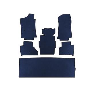 EVA autokoberce do interiéru (3 řady, modré) Cadillac Escalade 2014–2020