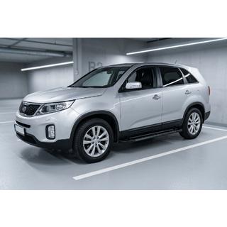 Boční nášlapy RedLine Black (2 ks, hliník) Kia Sorento II XM 2009–2014 fotografie 1