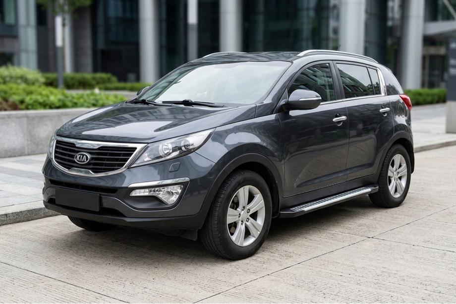 Kia Sportage 2010–2015 Boční nášlapy Line (2 ks, hliník) Image