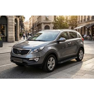 Boční nášlapy RedLine Black (2 ks, hliník) Kia Sportage 2010–2015 fotografie 1