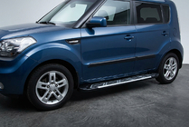 Kia Soul I 2008–2013 Boční nášlapy Sunrise (2 ks, hliník) fotografie 1