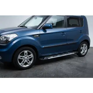 Boční nášlapy Sunrise (2 ks, hliník) Kia Soul I 2008–2013 fotografie 1