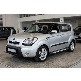 Boční nášlapy Line (2 ks, hliník) Kia Soul I 2008–2013 fotografie 1
