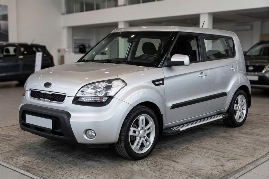 Kia Soul I 2008–2013 Boční nášlapy Line (2 ks, hliník) Image