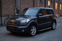 Kia Soul I 2008–2013 Boční nášlapy Duru (2 ks, hliník) fotografie 1