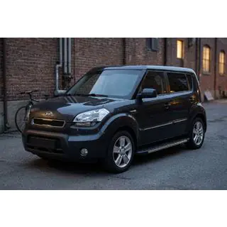 Boční nášlapy Duru (2 ks, hliník) Kia Soul I 2008–2013 fotografie 1
