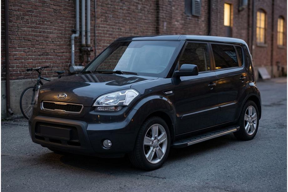 Kia Soul I 2008–2013 Boční nášlapy Duru (2 ks, hliník) Image
