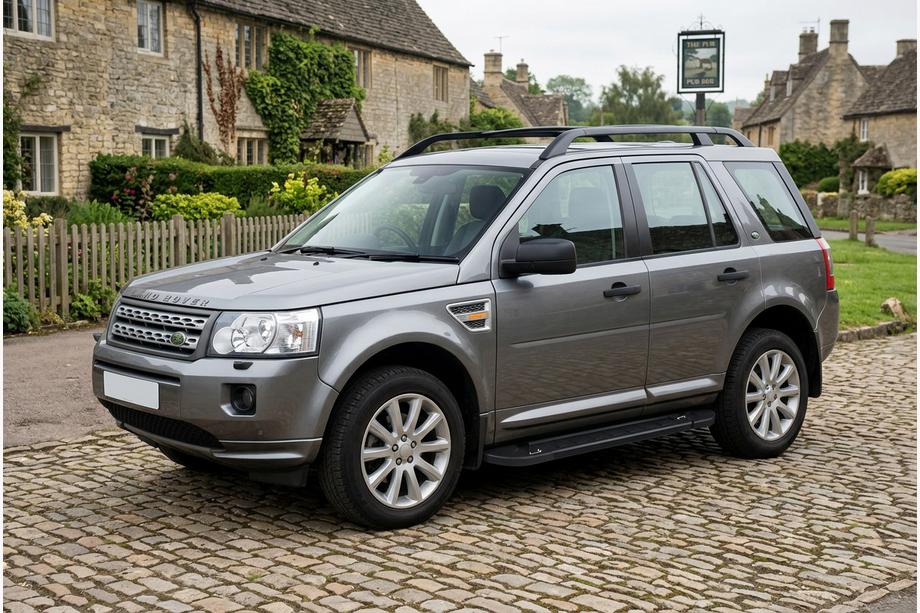 Land Rover Freelander II 2006–2014 Boční nášlapy RedLine Black (2 ks, hliník) Image