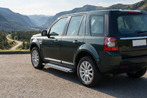 Land Rover Freelander II 2006–2014 Boční nášlapy Rainbow (2 ks, hliník) fotografie 1