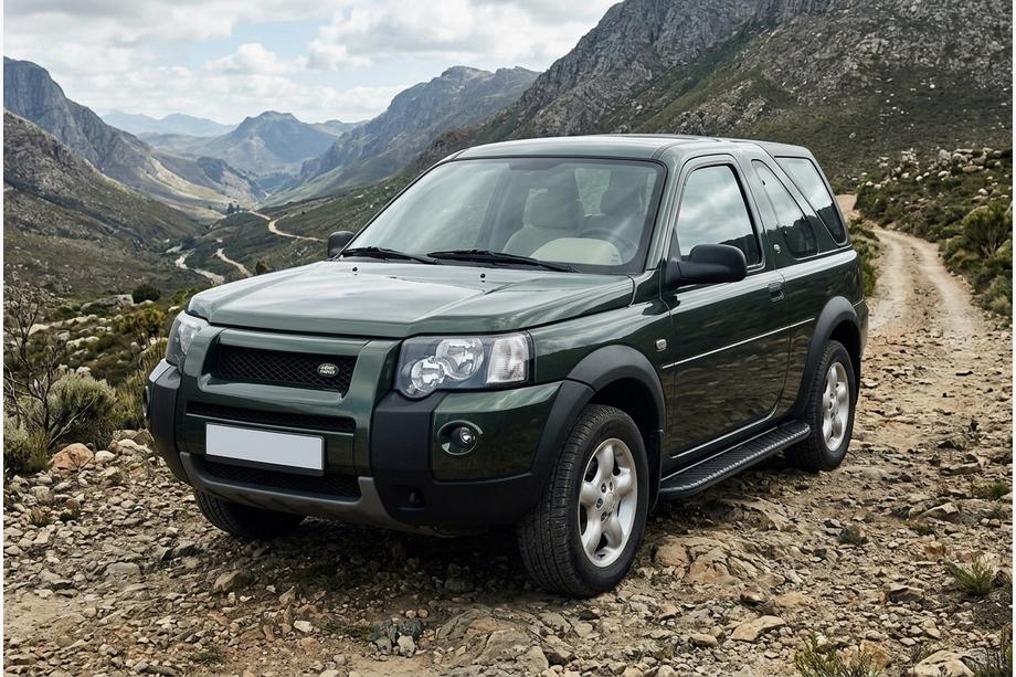Land Rover Freelander I 1997–2006 Boční prahy Bosphorus Black (2 ks, hliník) Image
