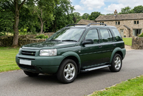 Land Rover Freelander I 1997–2006 Boční nášlapy Allmond Grey (2 ks, hliník) fotografie 1