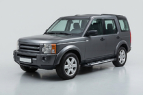 Land Rover Discovery III 2004–2009 Boční nášlapy Sunrise (2 ks, hliník) fotografie 1