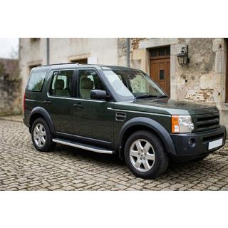 Boční prahy Tayga Grey (2 ks, hliník) Land Rover Discovery III 2004–2009 fotografie 1