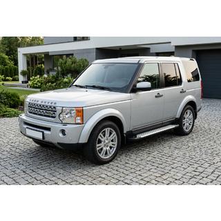 Boční nášlapy Allmond Grey (2 ks, hliník) Land Rover Discovery III 2004–2009 fotografie 1