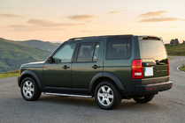 Land Rover Discovery IV 2009–2017 Boční prahy Maydos V1 (2 ks, hliník ↗ nerez) fotografie 1