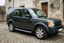 Land Rover Discovery IV 2009–2017 Boční prahy Tayga Grey (2 ks, hliník) fotografie 1