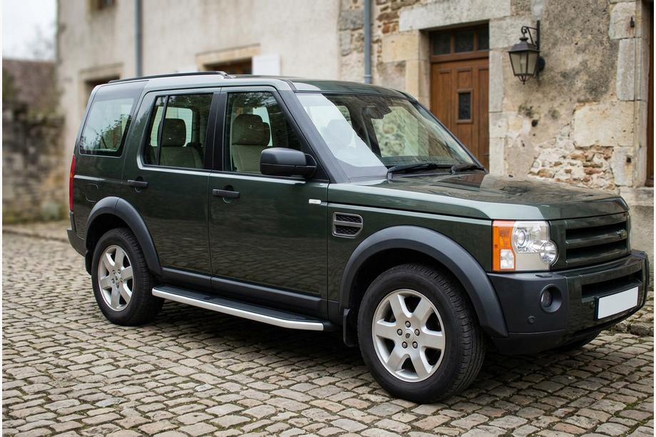 Land Rover Discovery IV 2009–2017 Boční prahy Tayga Grey (2 ks, hliník) Image