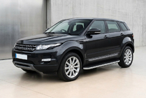 Range Rover Evoque 2012–2018 Boční prahy Tayga Grey (2 ks, hliník) fotografie 1