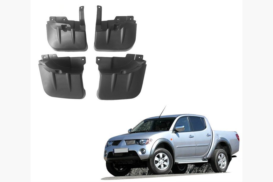 Mitsubishi L200 2006–2015 Zástěrky Premium (4 ks) Image