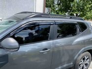 Renault Duster 2024– Okenní deflektory s chromovanou lištou Niken Luxury (4 ks) fotografie 5