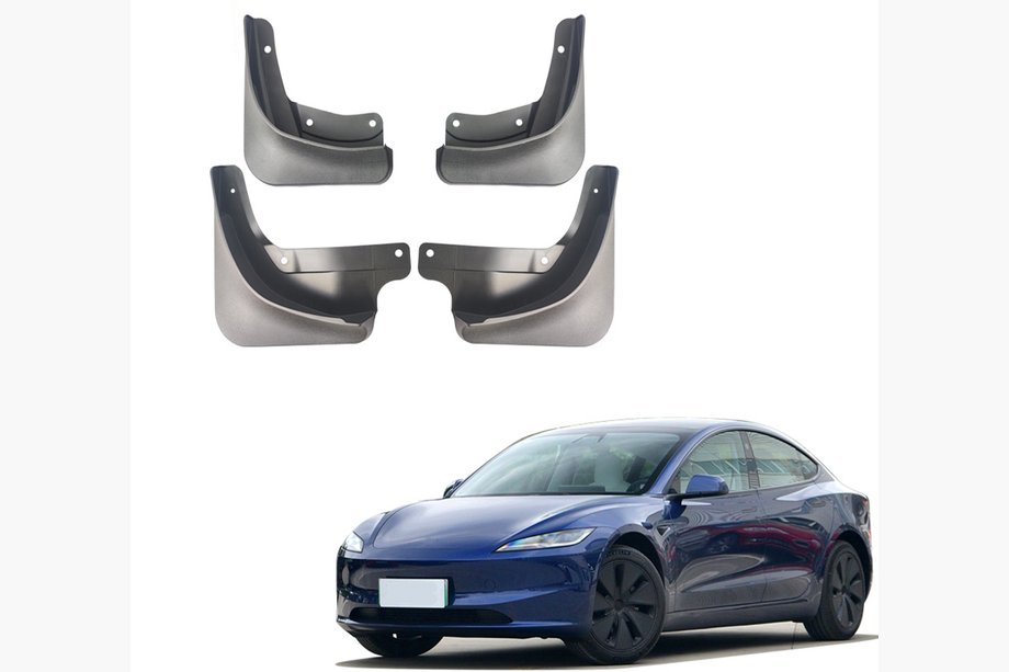 Tesla Model 3 2017– Prémiové zástěrky (2023+, 4 ks) Image