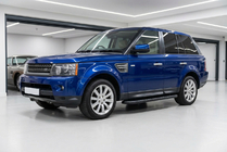 Range Rover Sport 2005–2013 Boční prahy Bosphorus Black (2 ks, hliník) fotografie 1