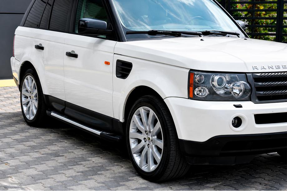 Range Rover Sport 2005–2013 Boční nášlapy Allmond Grey (2 ks, hliník) Image