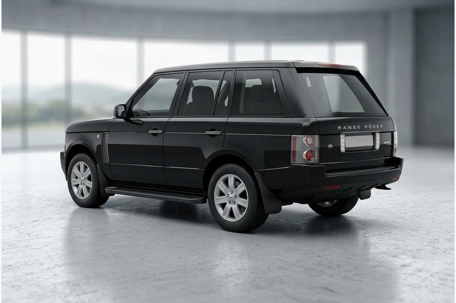 Range Rover III L322 2002–2012 Boční prahy Allmond Black (2 ks, hliník) Image