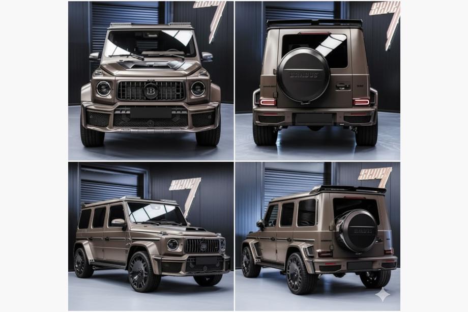 Mercedes třída G W465 2025– Sada body kitu BRB 800 (plast) Fotografie 2