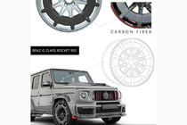 Mercedes třída G W465 2025– Kované hliníkovo-karbonové disky G900 (R24, sada 4 ks) fotografie 26