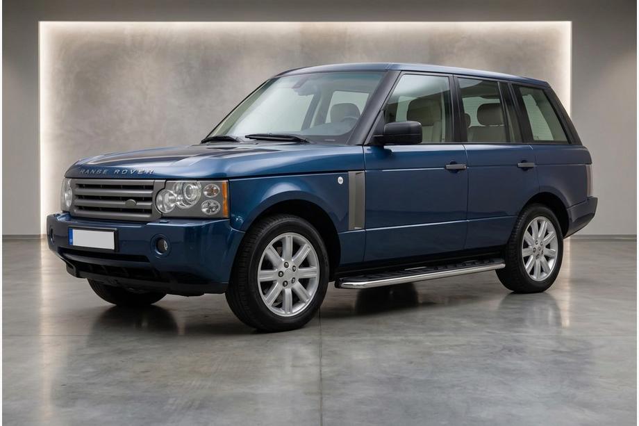 Range Rover III L322 2002–2012 Boční prahy Maydos V1 (2 ks, hliník ↗ nerez) Image