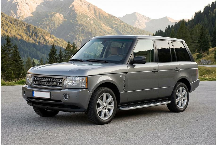 Range Rover III L322 2002–2012 Boční prahy Tayga Grey (2 ks, hliník) Image
