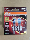 Halogenová žárovka do světlometu Osram H4 60/55W Night Breaker Laser +220 % fotografie 1