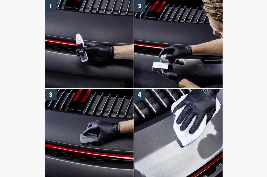 Keramická ochranná povrchová úprava laku karoserie 235 ml SONAX PROFILINE Ceramic Coating CC Evo Fotografie 7