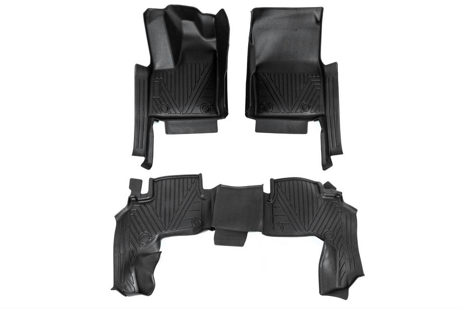 Toyota Land Cruiser 300 2021– Gumové autokoberce Niken Luxury 3D (3 ks) Image