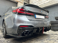 BMW řada 5 G30/G31 2017–2023 Zadní difuzor s výfukovými koncovkami BMP-Style (pro M-Sport/M5 F90) fotografie 3