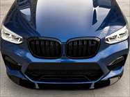 BMW X3 G01 2018– Přední 3D lip nástavec (pro F97 2018-2022, černý lesk) fotografie 2
