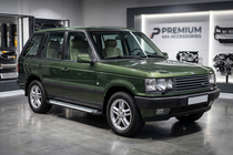 Range Rover II P38A 1997–2002 Boční nášlapy Line (2 ks, hliník) fotografie 1