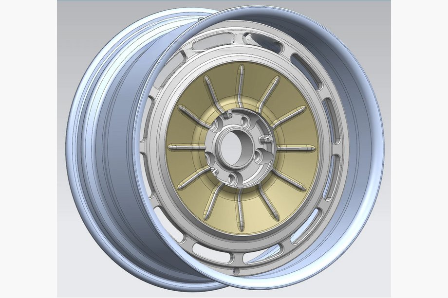 Chevrolet Bel Air 1961–1964 Kované disky OEM R18/R20 (4 ks) Fotografie 24