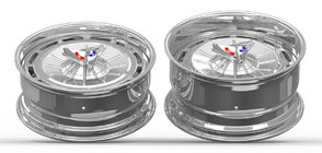 Chevrolet Bel Air 1961–1964 Kované disky OEM R20 (4 ks) fotografie 3