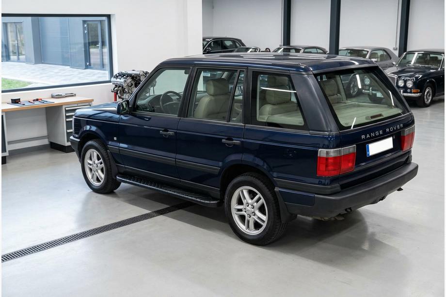 Range Rover II P38A 1997–2002 Boční prahy Bosphorus Black (2 ks, hliník) Image