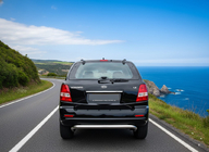 Kia Sorento I BL 2002–2009 Zadní ochranný rám AK012 (nerez) fotografie 1