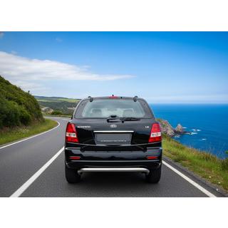 Zadní ochranný rám AK012 (nerez) Kia Sorento I BL 2002–2009